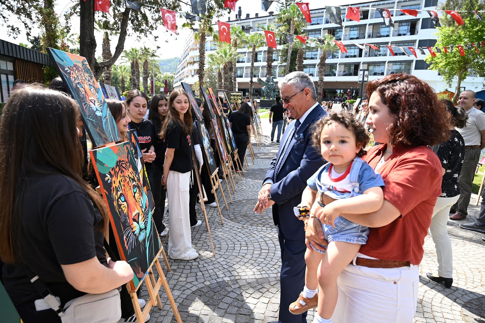 Öğrencilerden Sanatla Çevreye Duyarlılık Mesajı (2) (Large)