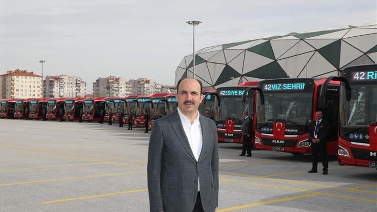 Otobüs filosuna 53 yeni doğalgazlı otobüs