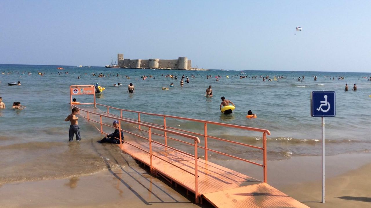 UNESCO’nun geçici miraslar listesinde olan Kızkalesi Plajı