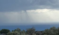 Alanya’da aynı anda 5 hortum ve dolu yaşandı