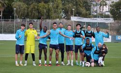 Alanyaspor Gaziantep maçı hazırlıklarını sürdürdü