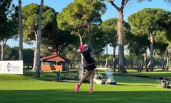 Golf turnuvası renkli görüntülere ev sahipliği yaptı