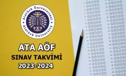 ATA AÖF sınav takvimi Nisan 2024, ne zaman ATA AÖF Bahar sınavı, giriş belgesi nereden alınır?