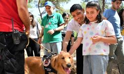 Antalya’nın özel çocuklarına hayvanlarla sevgi aşılandı
