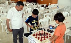Manavgat’ta yapılan satranç turnuvasına rekor yaşandı