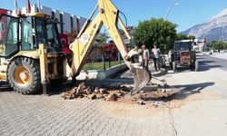 Kemer’de yol ve kaldırım çalışmaları başladı… Belediye duyurdu