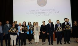 Akdeniz Üniversitesi Çevre Hizmet Ödülleri 26’ncı kez sahiplerini buldu