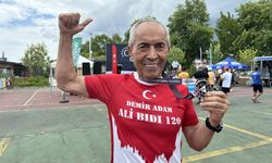 75 yaşındaki Demir Adamdan Türkiye kupası… İkinci oldu