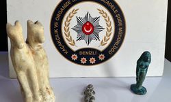 Tarihi eserleri satmayan çalışan şüpheliler yakalandı