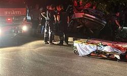 Antalya'da feci kaza: 2 kişi öldü