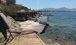 Muğla’nın dünyaca ünlü sahilinde belediye sessiz kalmadı… Plajda kapılar kaldırıldı