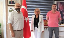 Kan bağışı merkezi müdüründen Kemer Belediye başkan vekiline ziyaret