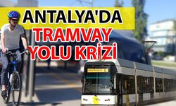 Antalya’da tramvay raylarında bisiklet tehlikesi her geçen gün büyüyor