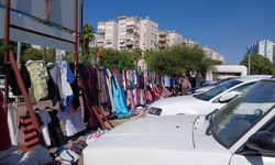 Antalya’da otopark Pazar yerine döndü… Görenler inanamadı