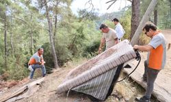 Muğla’da Datça Karayolu'nda temizlik çalışmalarına başlandı