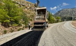 Antalya’nın o ilçesine 6 kilometrelik yeni yol