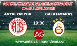 Antalyaspor-Galatasaray canlı anlatımı