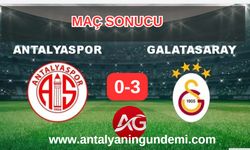 Antalyaspor-Galatasaray canlı anlatımı