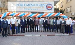 Büro Memur-Sen Antalya Şubesi’nin hizmet binası açıldı