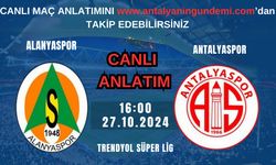 Alanyaspor -Antalyaspor derbisi canlı yayında