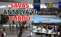 Antalya Havalimanı’nda uçuşlar kilitlendi