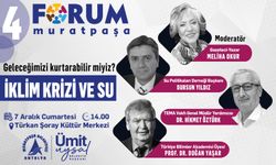 Forum Muratpaşa’da gündem: İklim Krizi ve Su