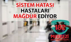 MHRS sisteminde yaşanan hata, hastaları mağdur ediyor