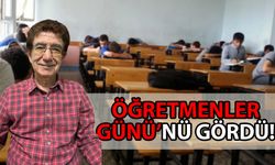 ‘Öğretmenler Günü’nü gördü!