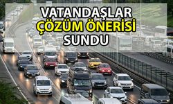 Antalya’nın trafik sorununa çözümü halk söyledi