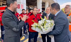 Antalya Havalimanı'ndaki uçak kazasına müdahale eden ARRF ekibi ödüllendirildi