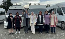 Hatay’ın kadın servis şoförleri, öğrencileri güvenle taşıyorlar