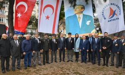 Antalya'da bağımsızlık mücadelesinin iki liderine anma töreni düzenlendi