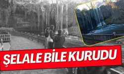 Antalya’da şelale bile kurudu