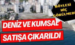 Mersin'de deniz ve kumsal satışa çıkarıldı