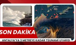 Kandilli Rasathanesi uyardı… Antalya Körfezi ve Kaş Yarımadası’nda 3 metreye kadar tsunami