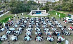 Antalya’da kampüs iftarına öğrencilerden yoğun ilgi