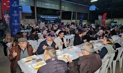 Aydın’da vatandaşlar iftar sofralarında buluştu