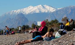 Antalya’da iki mevsim birden