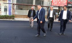 Manavgat Belediyesi’nden Atatürk Caddesi’nde büyük yenileme çalışması