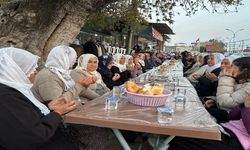 Mersin’de köylüler kendi aralarında iftar düzenledi