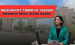 Akdeniz Üniversitesi’nde sular durulmuyor, mezuniyet meclise taşındı
