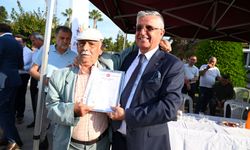 Antalya’da 37 yıllık tapu hasreti son buldu! 250 vatandaş hakkını aldı