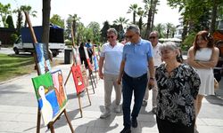 Başkan Topaloğlu resim sergisi açılışına katıldı