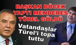 Başkan Böcek yaptı Menderes Türel güldü… Vatandaşlar Türel’i topa tuttu