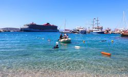 Bodrum’da deniz dibinde hummalı çalışma