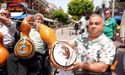 Engelli bireylerin emekleriyle oluşturulan kabak sokağı ışıl ışıl parlayacak