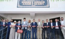 Gurbet Göncü Camii, dualarla hizmete açıldı