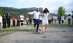 Hıdırellez ateşi Kemer’de yakıldı