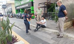 Kafasını çöp konteynerine çarptı, kimse hastaneye gitmeye ikna edemedi