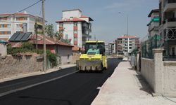 Konya'da Erenler ve Mengene mahallelerine sıcak asfalt